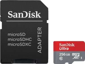 carte MicroSD sur amazon