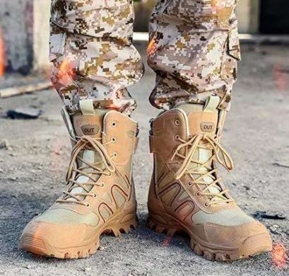 bottes militaires